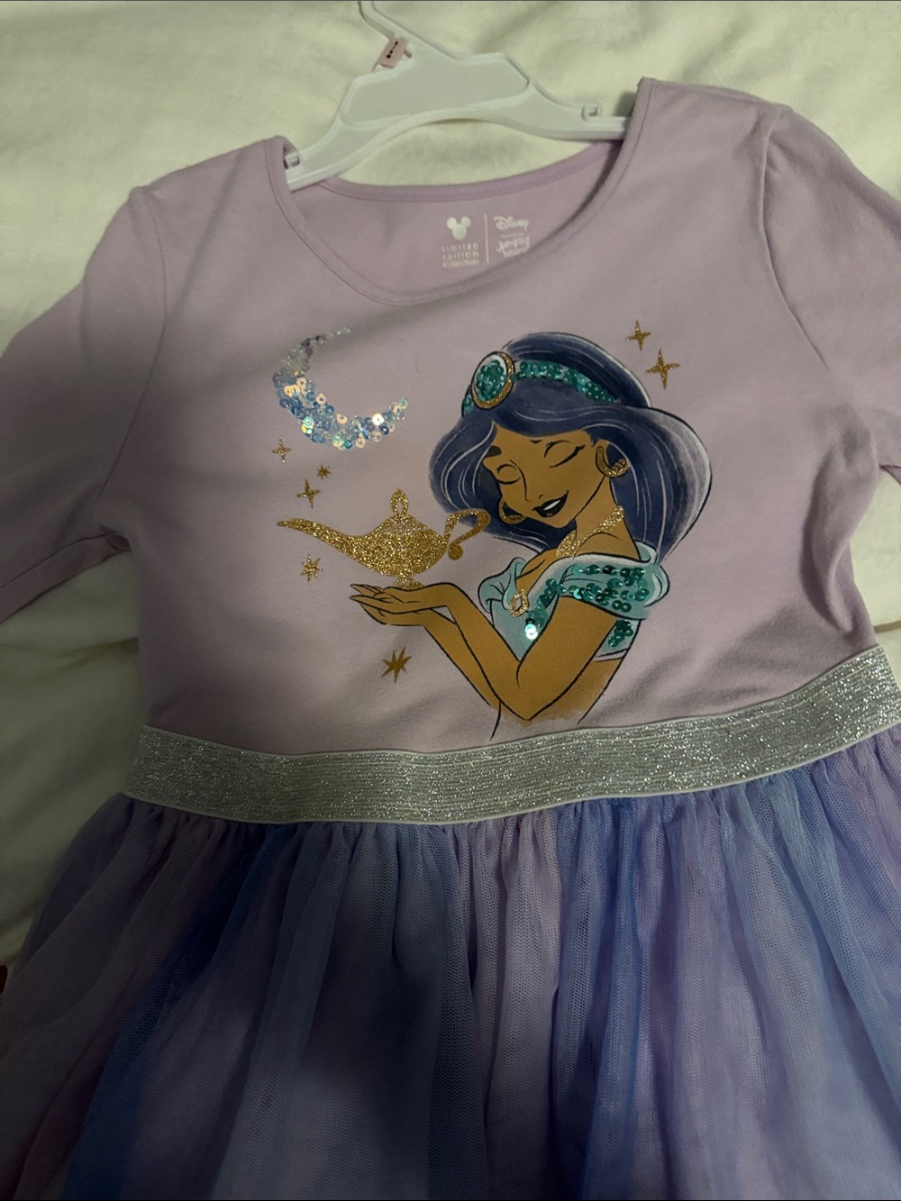 Disney Lavender and Purple Jasmine Genie Tulle Dress - Picture 2 of 5